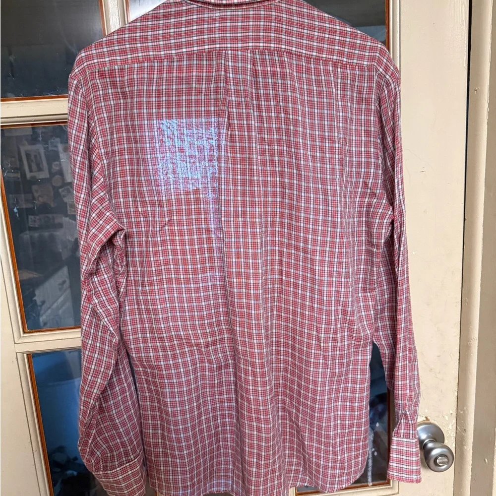 Vintage 70s/80s Wrangler Plaid Button-Down – Made in USA - Picture 7 of 8
